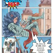 Cartel del I Toledo Cómic Fest que acoge Toledo 