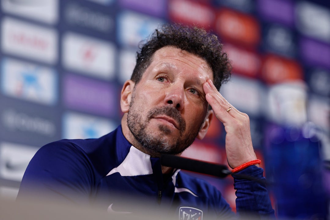 Simeone: "El Inter está entre los cuatro o cinco mejores de Europa en estos momentos" Simeone: "El Inter está entre los cuatro o cinco mejores de Europa en estos momentos"