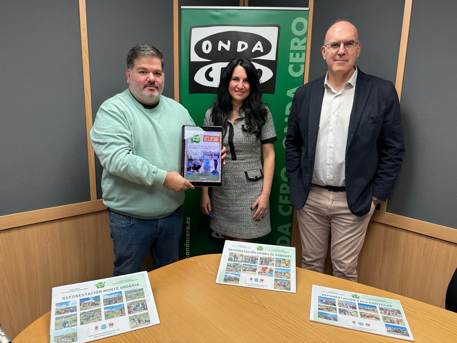 Enamorados de Alicante convoca una nueva reforestación en Monte Orgegia para el primer sábado de marzo Enamorados de Alicante convoca una nueva reforestación en Monte Orgegia para el primer sábado de marzo