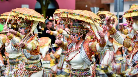 Comparsa Caribe, ganadores del Gran Desfile de 2024 Comparsa Caribe, ganadores del Gran Desfile de 2024