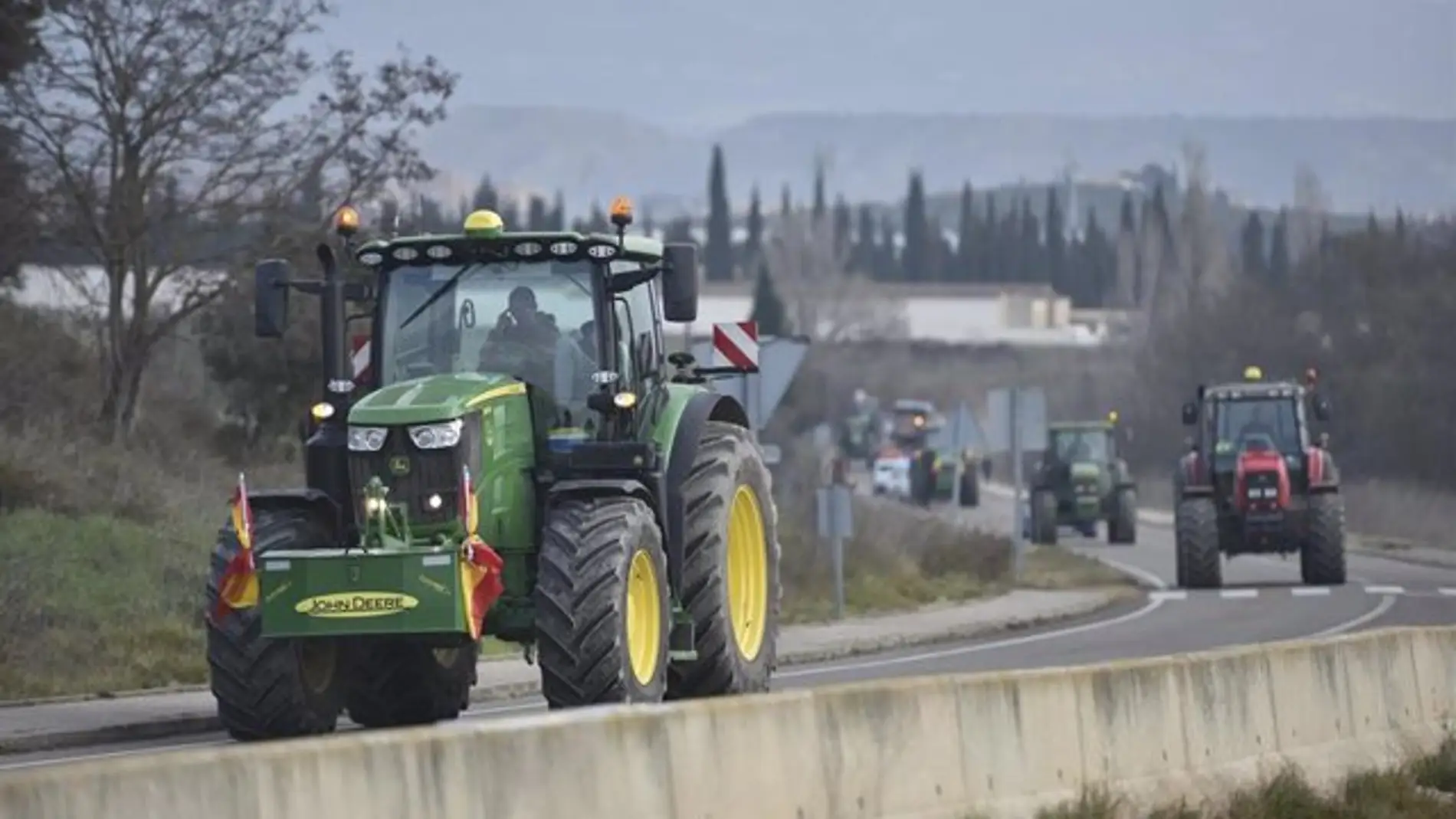 Los tractores han vuelto a tomar las carreteras