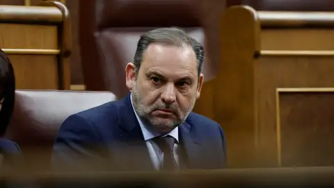 El diputado socialista y exministro José Luis Ábalos durante el pleno del Congreso de los Diputados. El diputado socialista y exministro José Luis Ábalos durante el pleno del Congreso de los Diputados.