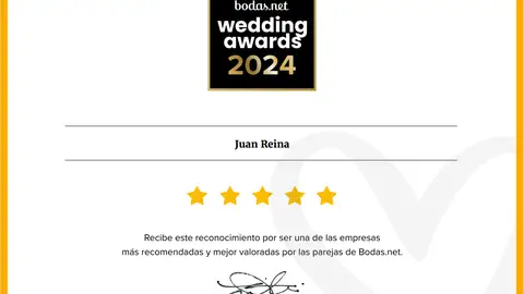 Bodas.net reconoce a Juan Reina DJ Bodas.net reconoce a Juan Reina DJ