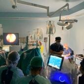 Intervención quirúrgica en el Hospital Universitario Son Llàtzer (Mallorca)