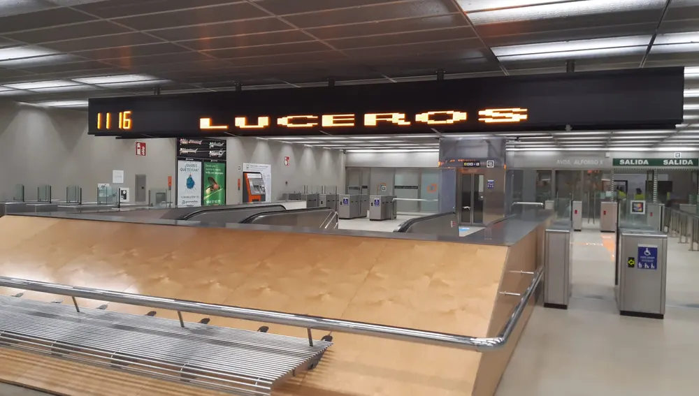 La estación de Luceros reabre este jueves