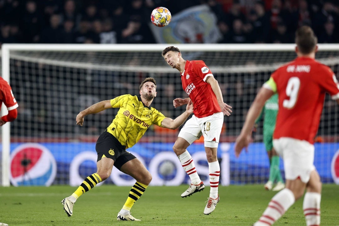 PSV y Dortmund lo dejan todo para la vuelta PSV y Dortmund lo dejan todo para la vuelta