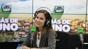 La actriz Natalia Sánchez presenta en 'Más de uno' la serie 'Sueños de libertad'