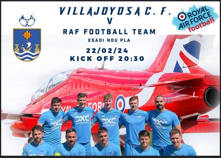 El C.F. Villajoyosa se enfrenta hoy, jueves, en partido amistoso contra el equipo de la RAF británica El C.F. Villajoyosa se enfrenta hoy, jueves, en partido amistoso contra el equipo de la RAF británica