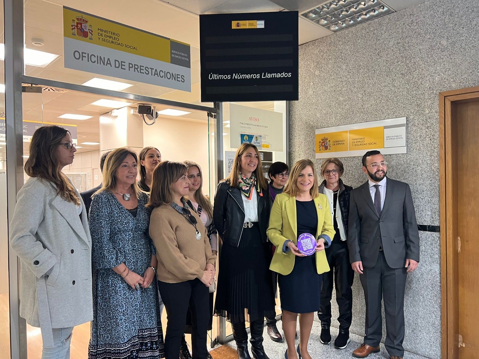 Las 19 oficinas del SEPE de Alicante contarán con puntos violeta Las 19 oficinas del SEPE de Alicante contarán con puntos violeta
