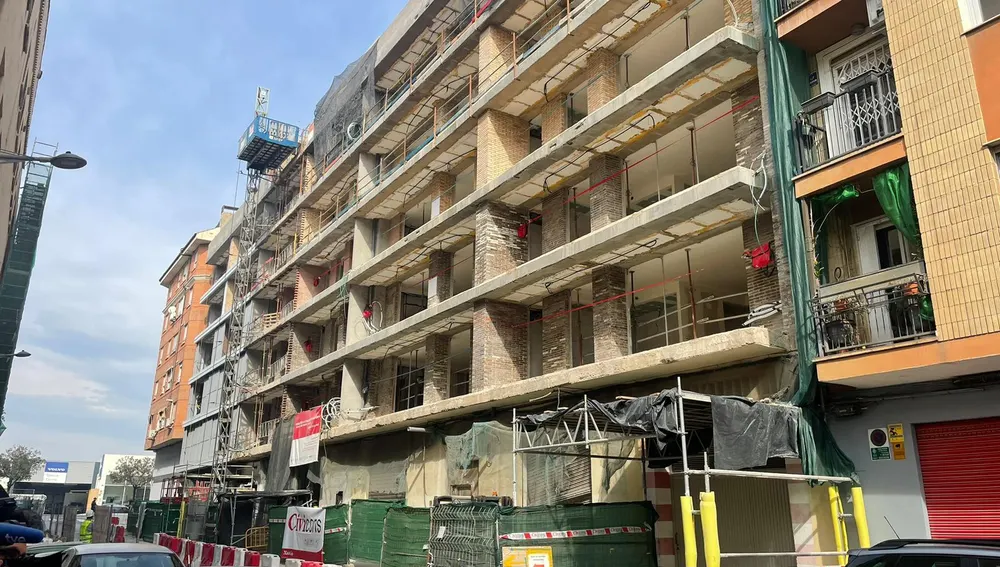 rehabilitación del edificio en la calle Santa Cruz de Tenerife de Castellón