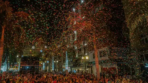 Imagen de una de las noches del Carnaval de Santa Cruz de Tenerife 2024 Imagen de una de las noches del Carnaval de Santa Cruz de Tenerife 2024