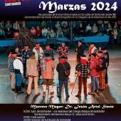 Marzas 2024 en Santander: el Coro Ronda Altamira realiza el tradicional canto de las marzas