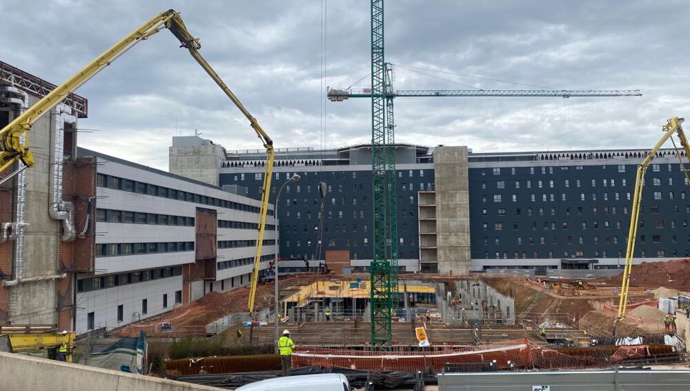 Estado de las obras en febrero de 2024