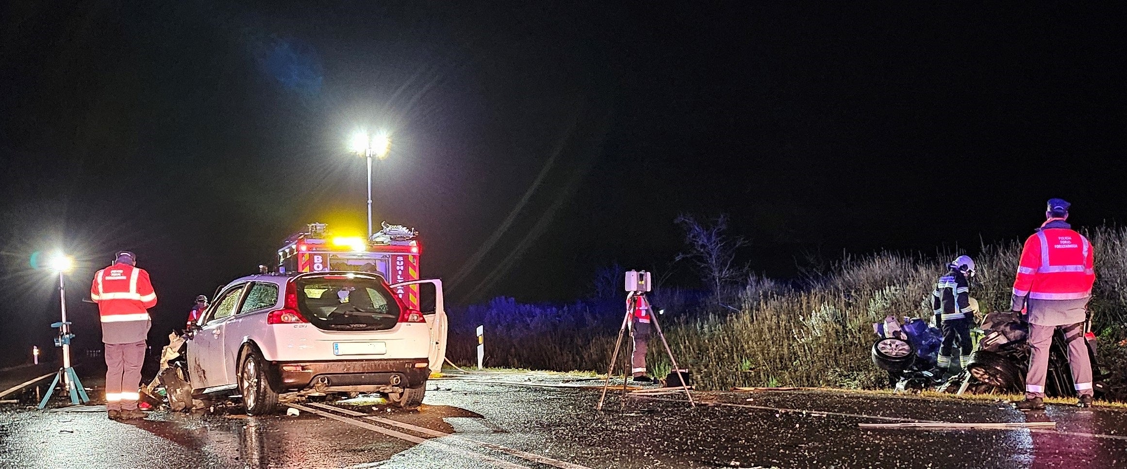Un muerto y un herido grave en un accidente en la N-121 Un muerto y un herido grave en un accidente en la N-121