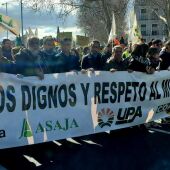Centenares de agricultores de Palencia exigen en Madrid “soluciones” para el sector