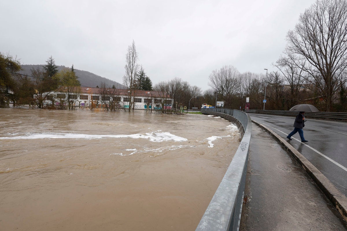 La Cuenca de Pamplona registra la mayor acumulación de lluvia en un día del mes de febrero desde la década de 1960 La Cuenca de Pamplona registra la mayor acumulación de lluvia en un día del mes de febrero desde la década de 1960