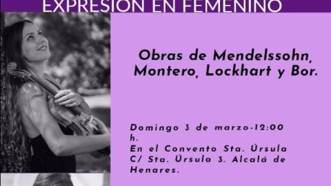 Cartel del concierto de Camerata Complutense