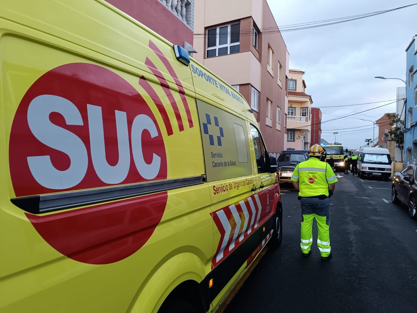 Dos heridos graves en el incendio de una vivienda en Gran Canaria Dos heridos graves en el incendio de una vivienda en Gran Canaria