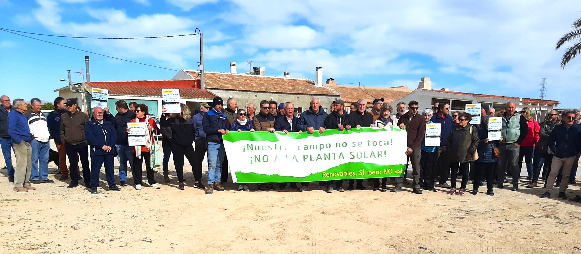 Manifestación en San Miguel este domingo para rechazar la macroplanta solar en terreno agrícola Manifestación en San Miguel este domingo para rechazar la macroplanta solar en terreno agrícola