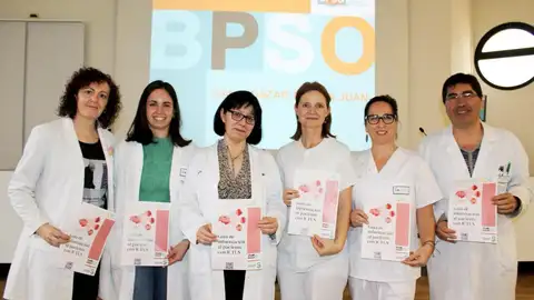 Sanitarios que han participado en la guía sobre ictus Sanitarios que han participado en la guía sobre ictus