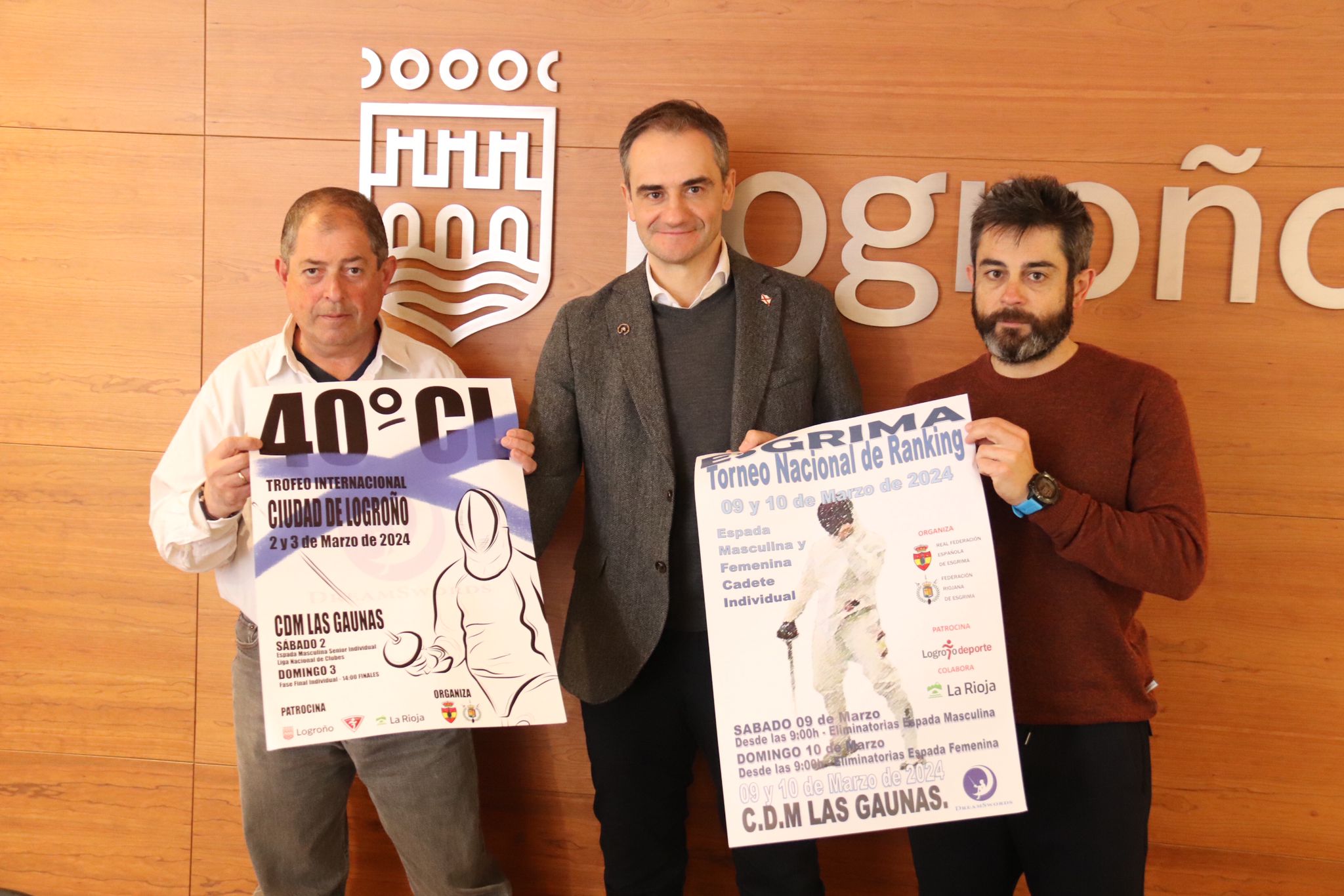 El Torneo Internacional de Esgrima Ciudad de Logroño alcanza su 40ª edición El Torneo Internacional de Esgrima Ciudad de Logroño alcanza su 40ª edición