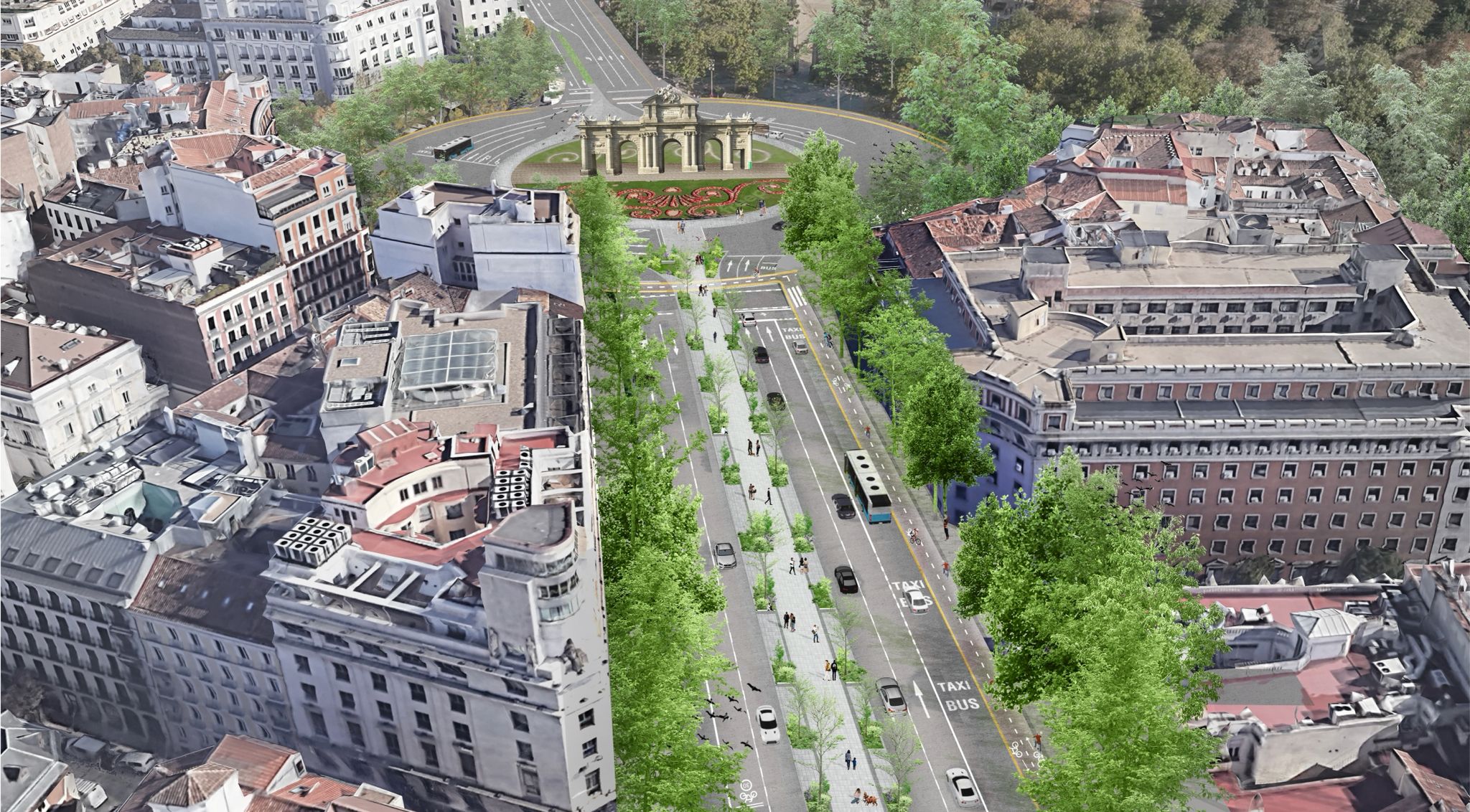 El paisaje de la luz tendrá un nuevo bulevar que unirá Cibeles con la Puerta de Alcalá El paisaje de la luz tendrá un nuevo bulevar que unirá Cibeles con la Puerta de Alcalá