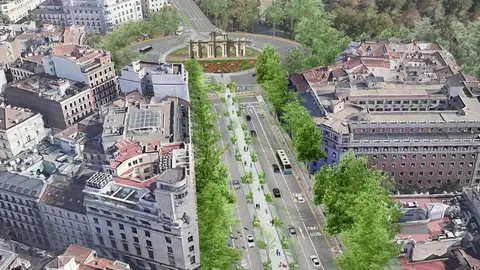 El paisaje de la luz tendrá un nuevo bulevar que unirá Cibeles con la Puerta de Alcalá El paisaje de la luz tendrá un nuevo bulevar que unirá Cibeles con la Puerta de Alcalá