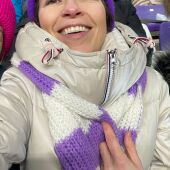 Una historia con final feliz, encontrada la bufanda perdida por una aficionada del Real Valladolid