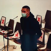 Imagen de archivo del rapero Morad en un juicio en 2022/ Europa Press Imagen de archivo del rapero Morad en un juicio en 2022/ Europa Press