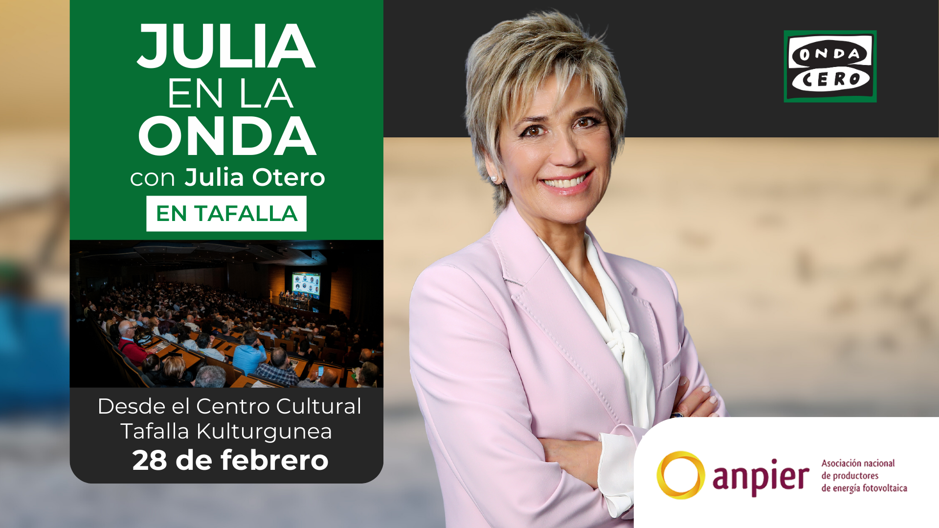 Programa especial de Julia en la onda "por las familias pioneras de la energía fotovoltaica en España" Programa especial de Julia en la onda "por las familias pioneras de la energía fotovoltaica en España"