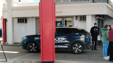 Fachada del Bar Vaquerizo, situado en la estaci&oacute;n Cepsa de la BA-020