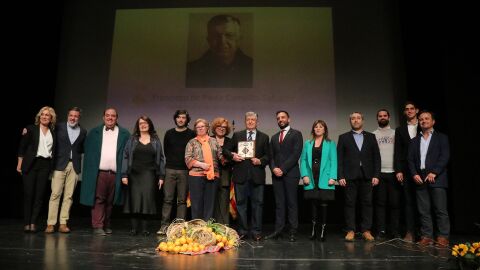 Sagunto rinde homenaje Francisco Campillo como Hijo Adoptivo de la ciudad