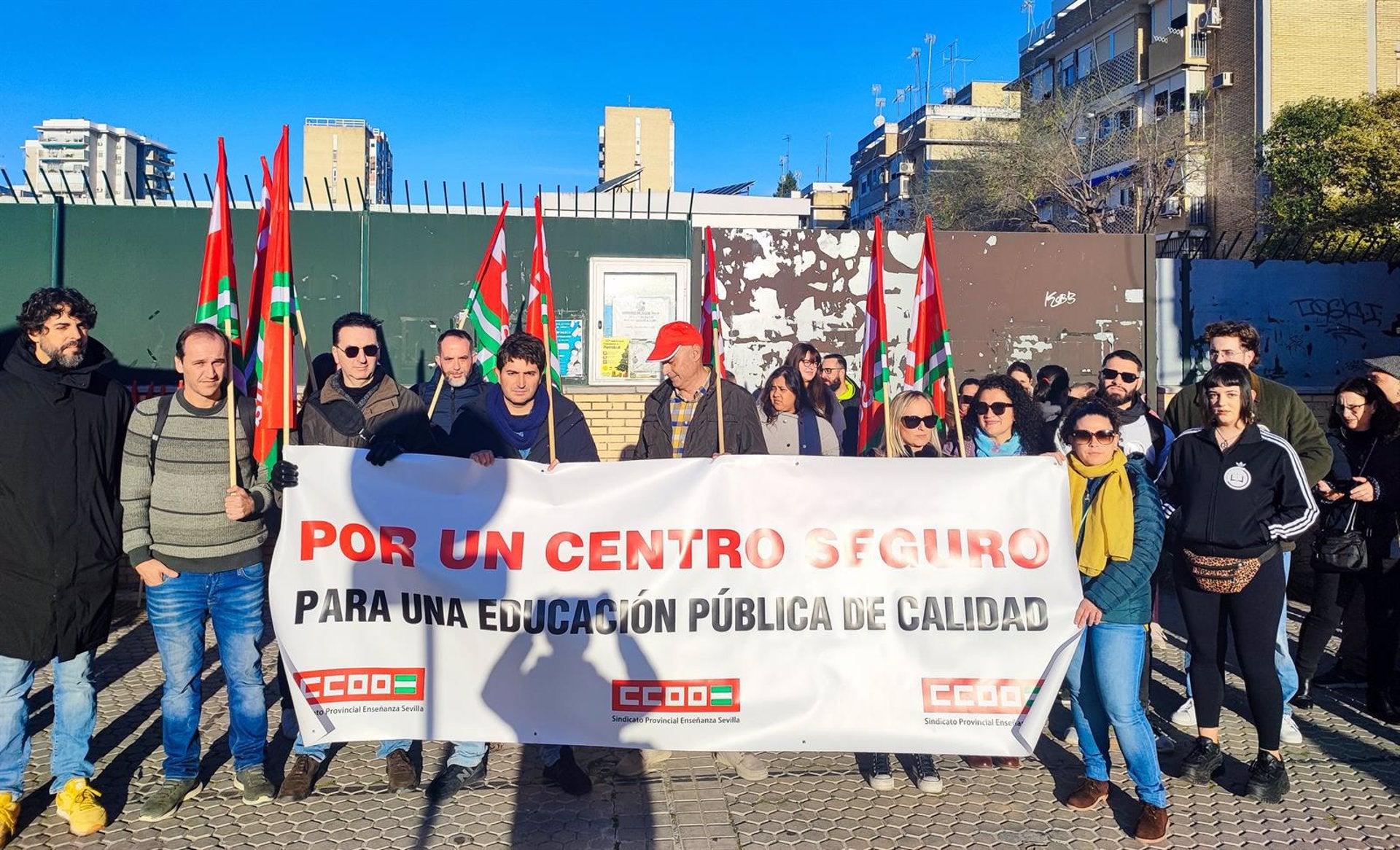 CCOO Sevilla pide a las administraciones educativas más mantenimiento y limpieza en los colegios CCOO Sevilla pide a las administraciones educativas más mantenimiento y limpieza en los colegios