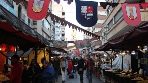 Imagen de archivo del Mercado Medieval de Vila-real.