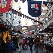 Imagen de archivo del Mercado Medieval de Vila-real. Imagen de archivo del Mercado Medieval de Vila-real.