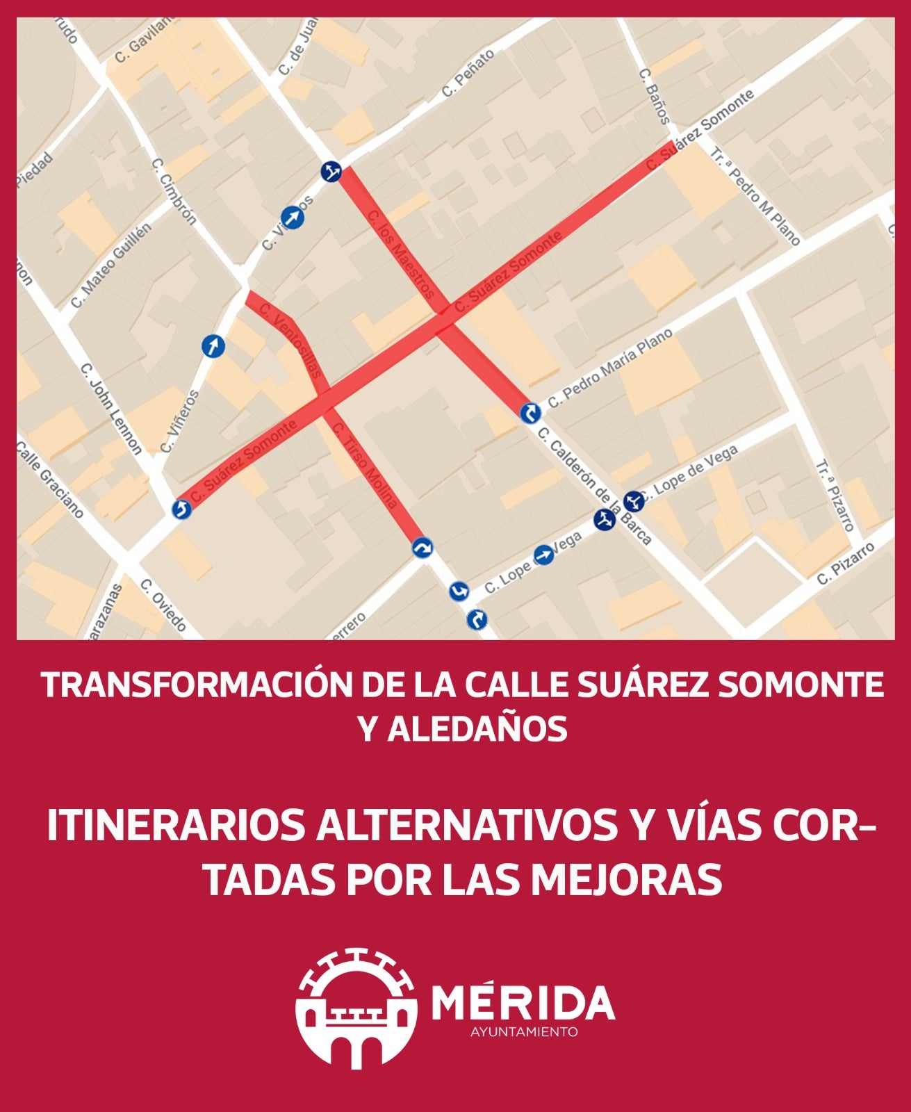 El lunes comienzan las obras de plataforma única en Suárez Somonte y se abren al tráfico las calles Graciano y John Lennon El lunes comienzan las obras de plataforma única en Suárez Somonte y se abren al tráfico las calles Graciano y John Lennon