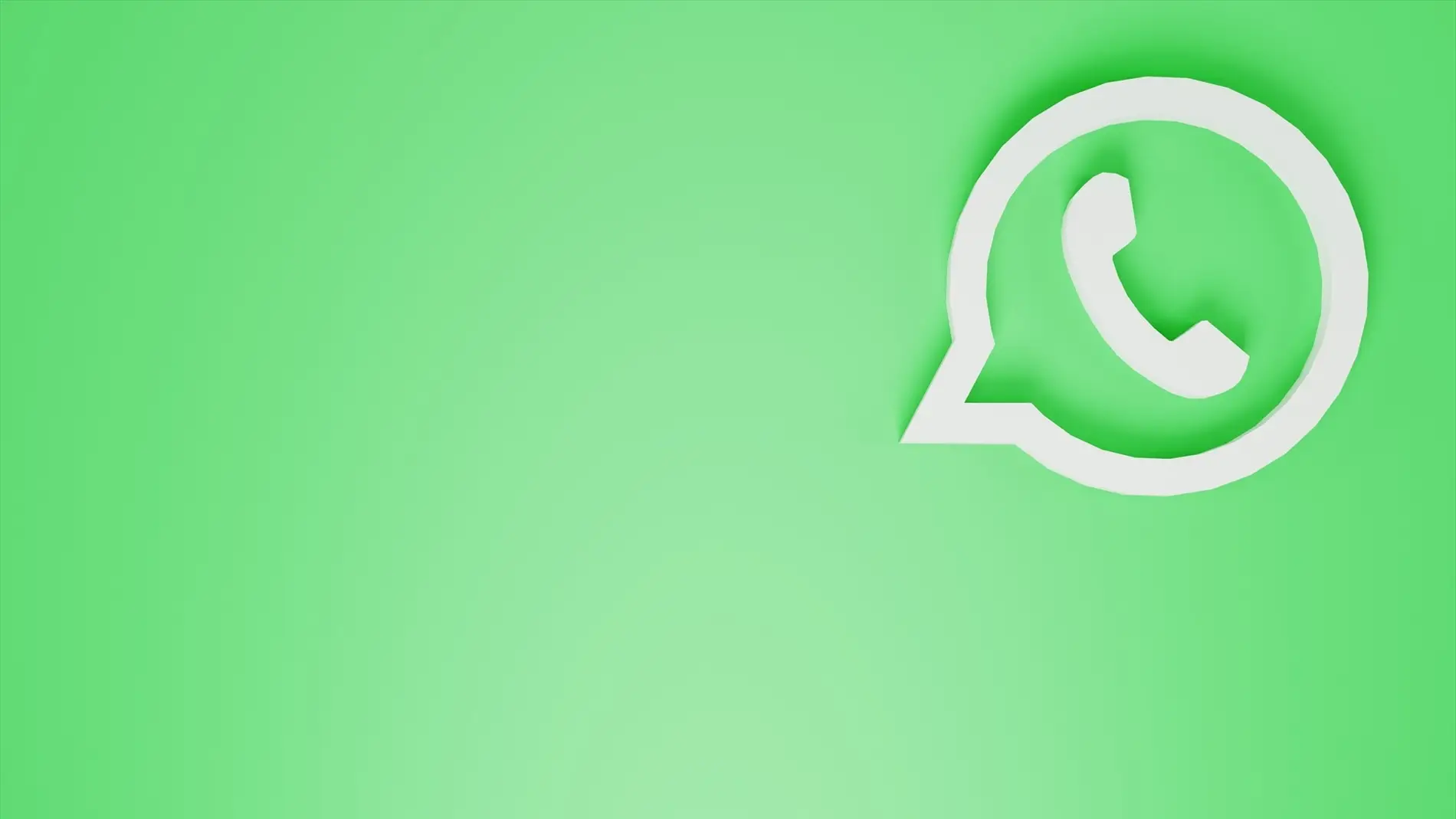 Logo de WhatsApp en una imagen de archivo.