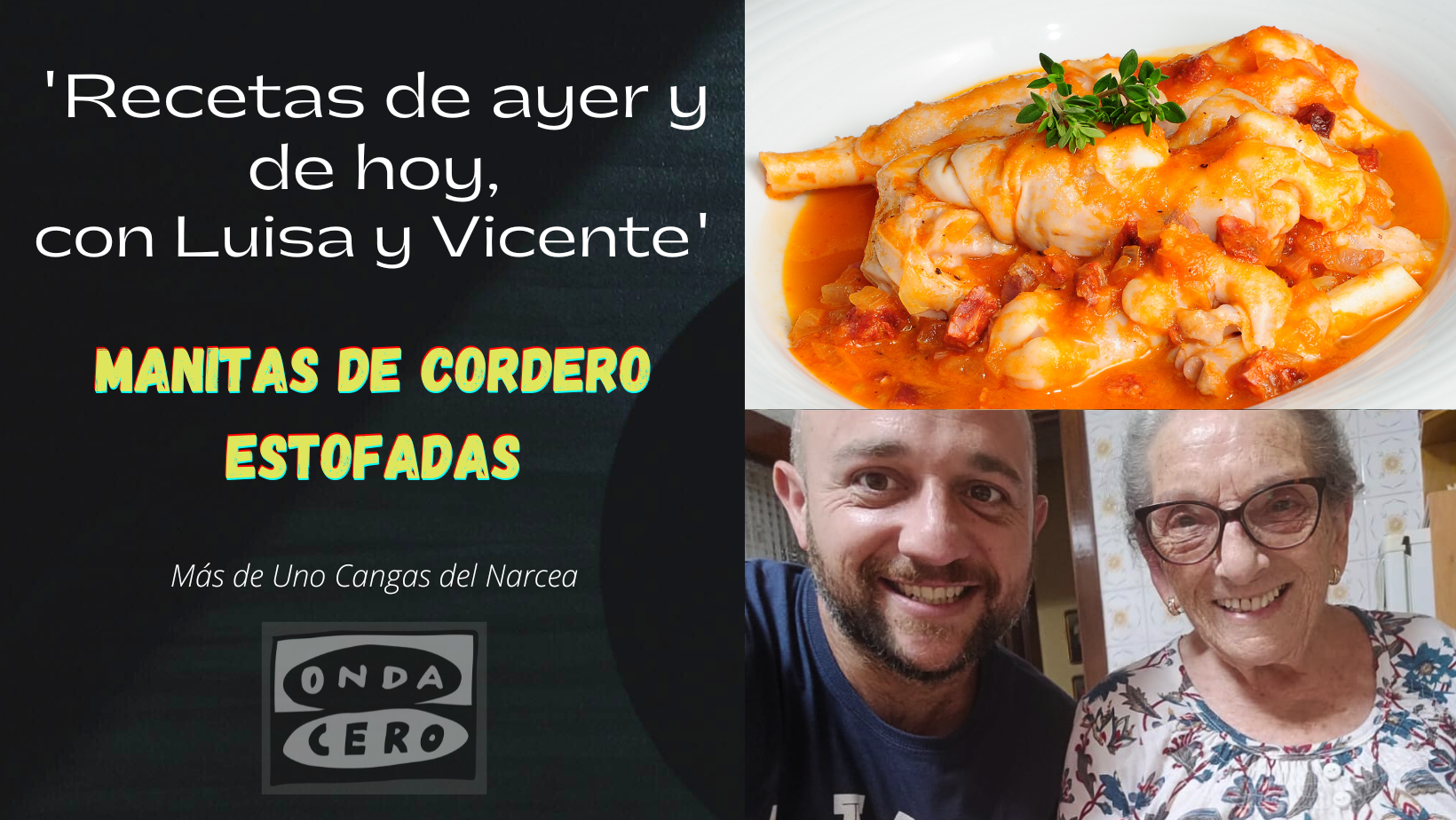 Manitas de cordero estofadas Manitas de cordero estofadas