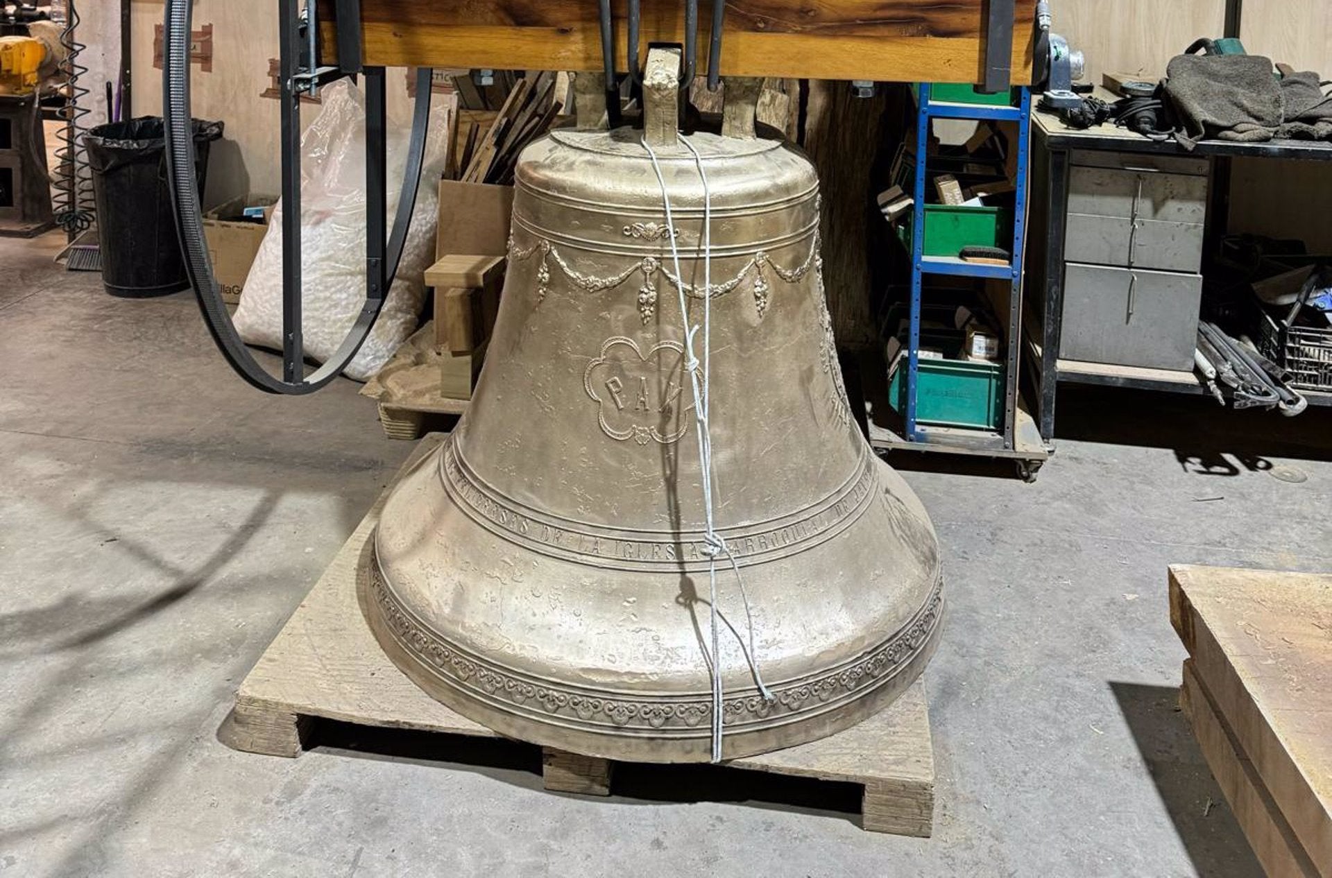 Las campanas de San Bartolomé de Xàbia volverán a sonar tras años en silencio Las campanas de San Bartolomé de Xàbia volverán a sonar tras años en silencio