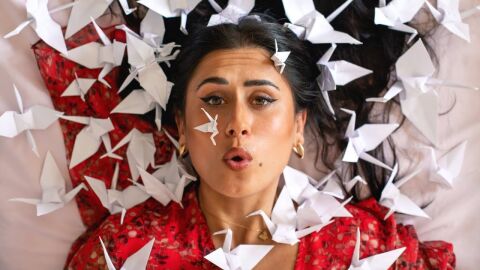 Ayna Ziordia, mejor silbadora del mundo.