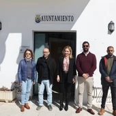 Visita al ayuntamiento de Zahara Visita al ayuntamiento de Zahara