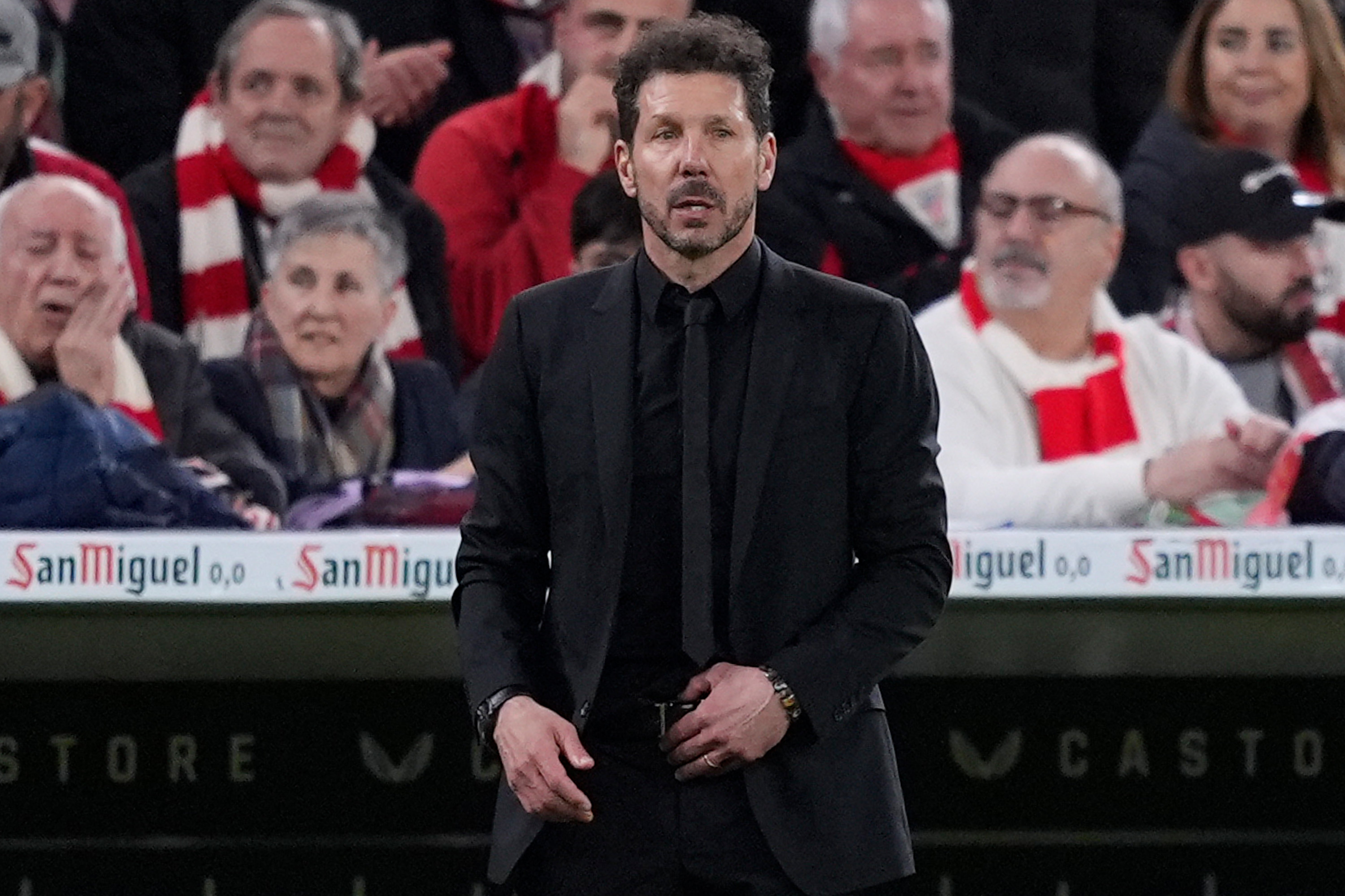 Simeone: "Nunca pudimos entrar en el partido" Simeone: "Nunca pudimos entrar en el partido"