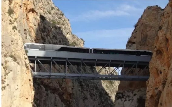 Ferrocarrils de la Generalitat Valenciana corta la línea 9 del TRAM entre Altea y Calp Ferrocarrils de la Generalitat Valenciana corta la línea 9 del TRAM entre Altea y Calp