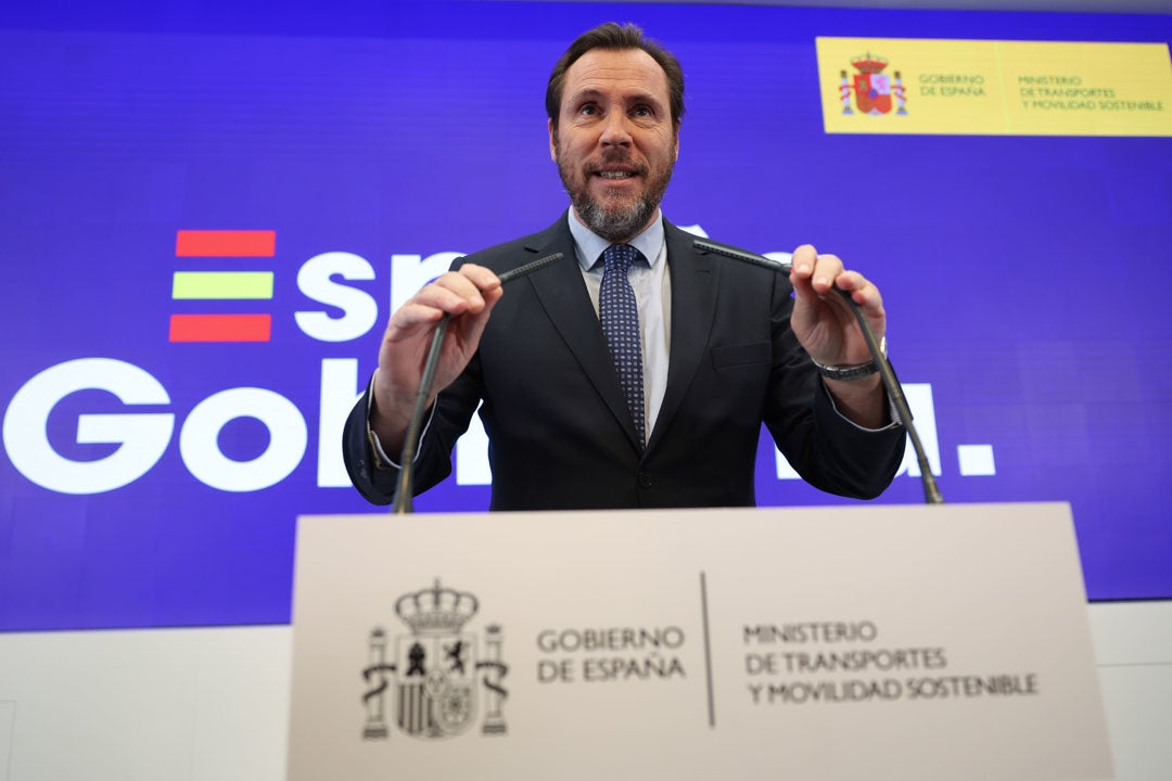 Óscar Puente viaja a Marruecos para conocer los proyectos ferroviarios e impulsar los acuerdos con empresas españolas Óscar Puente viaja a Marruecos para conocer los proyectos ferroviarios e impulsar los acuerdos con empresas españolas