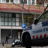 Un coche de los mossos d'esquadra