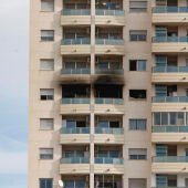 Incendio en una vivienda en Villajoyosa (Alicante)