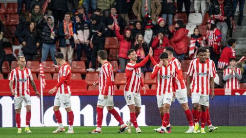 Celebraci&oacute;n de un gol