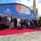 Inauguración del Espacio Solidario del Festival de Málaga