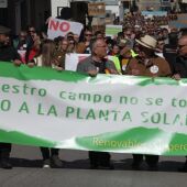 San Miguel de Salinas dice "No" a la planta fotovoltaica para la desaladora de Torrevieja