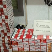 Tabaco intervenido por la Guardia Civil Tabaco intervenido por la Guardia Civil